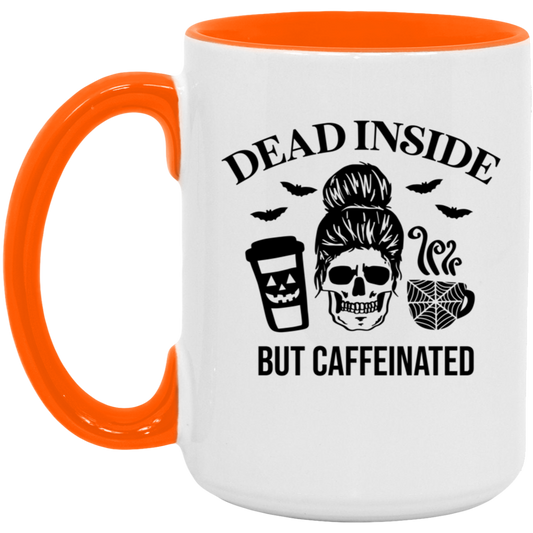 Dead Inside But Caffeinated Mug