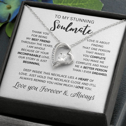 My Stunning Soulmate | My Best Friend - Forever Love Necklace